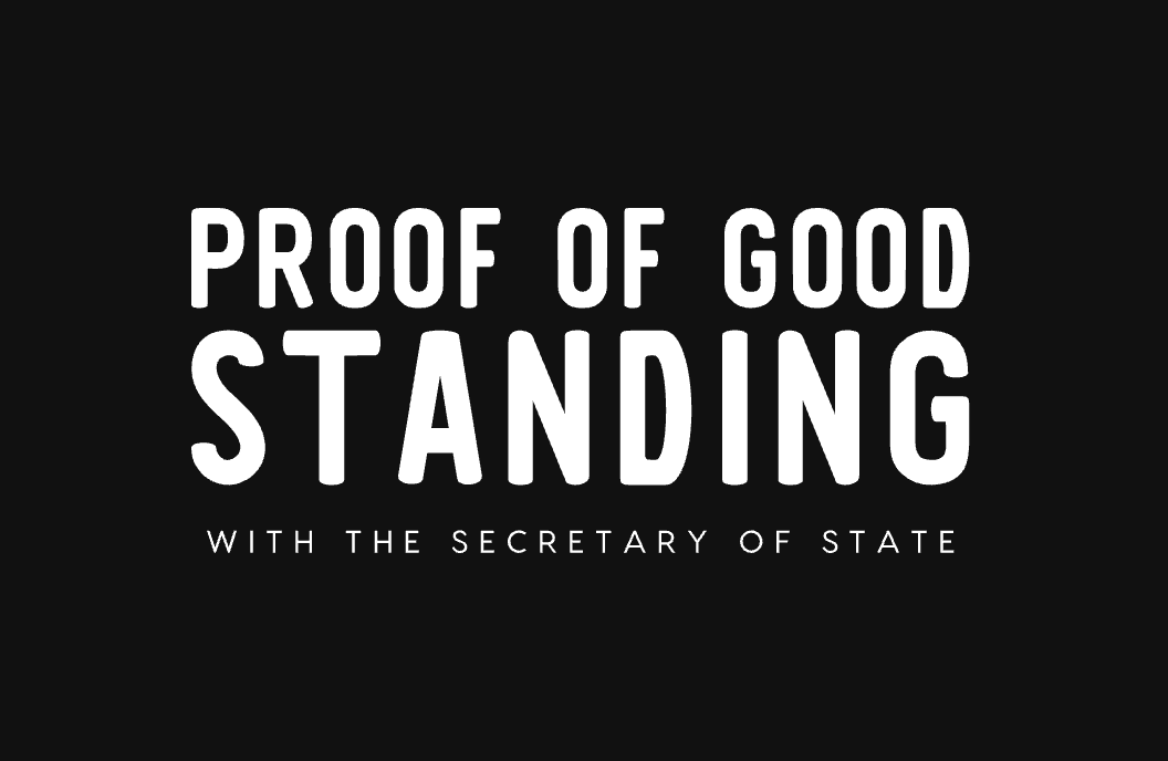 Proof of Good Standing